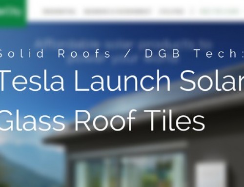 Tesla Announces Solar Powered Roof Tiles