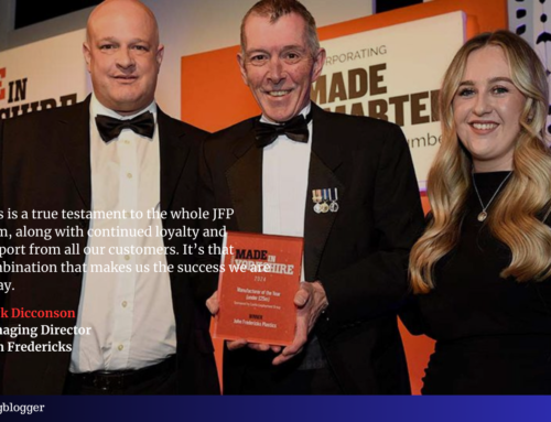 JFP Named Manufacturer Of The Year At Made In Yorkshire Awards
